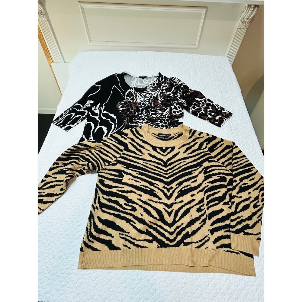 COMBO- PIERRI NEW YORK -Animal Print Sweater(1X)
LANE BRANT-Animal Print (18/20)